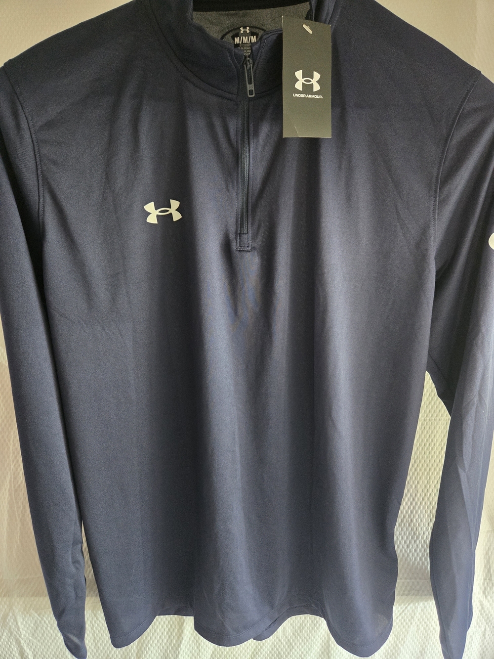 Under Armour Men's Navy 1/4 Zip Performance Jacket